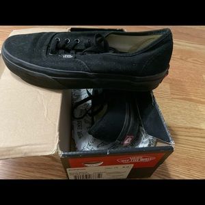 Black Vans